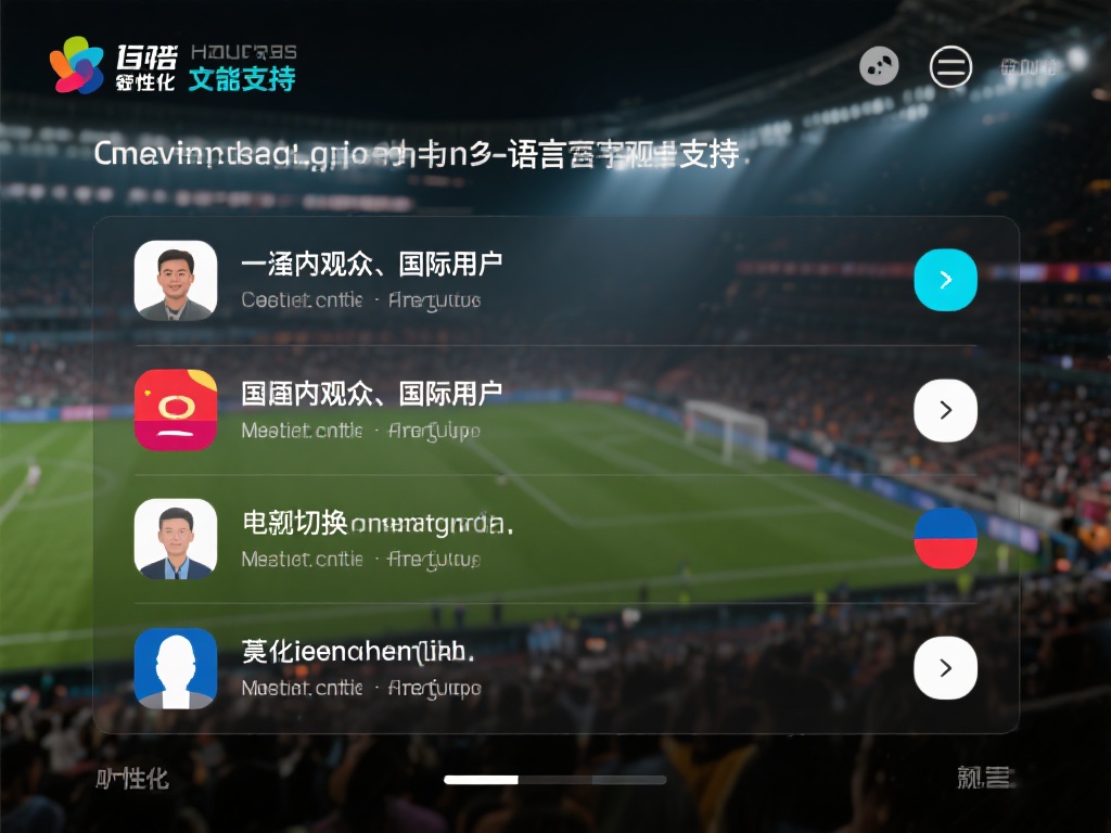 多语言字幕支持：无论是国内观众还是国际用